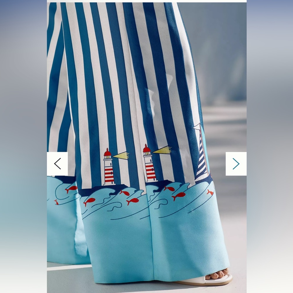 My Beachy Side x Emily In Paris Sailing Jumpsuit New - Picture 2 of 3